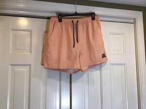 Not Dead Yet HVIII Brand Goods Goat Shorts Men’s Pink Sz XL Casual Blokecore Gym